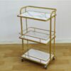 Hair Salon Trolley - Newst White Rolling Barber Spa Facial Ha by Nova