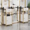 Gold Salon Trolley - Stylish Gold SPA Salon Furniture Trolley by Nova