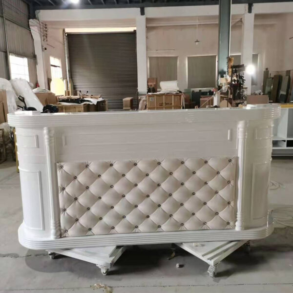 Modern European style salon reception desk