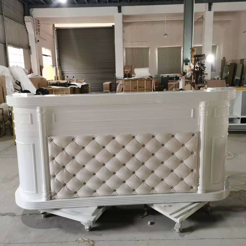 Modern European style salon reception desk