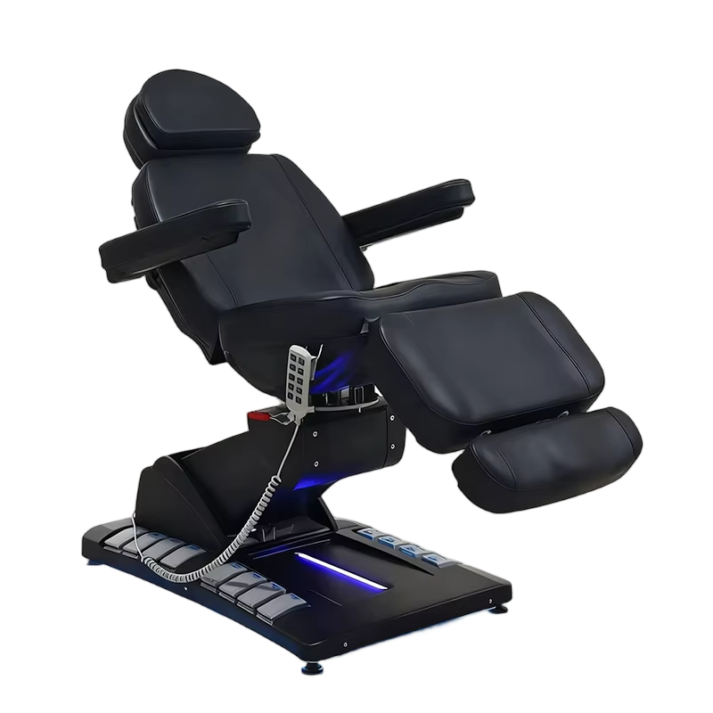 Rotatable Salon Clinic Cosmetic Facial Spa Bed Modern Luxury 4 Motors ... - Massage Bed | Nova Spa Equipment