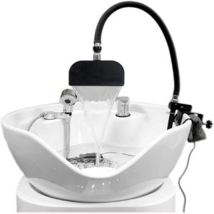 Salon Beauty Head Spa Shower Water Cycle Movable Water Circulate Hairdressing Barbershop Shampoo Bed Shower Head