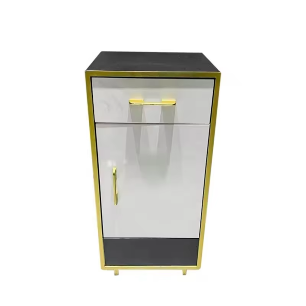 1 Gold Salon Trolley - Beauty Gold Frame Hairdressing Multifunc by Nova
