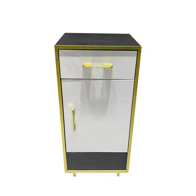 Gold Salon Trolley - Beauty Gold Frame Hairdressing Multifunc by Nova
