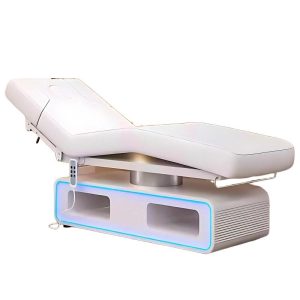 Wood Base Good Quality Luxury Massage Lift Movable Table Electric Adju... - Massage Bed | Nova Spa Equipment