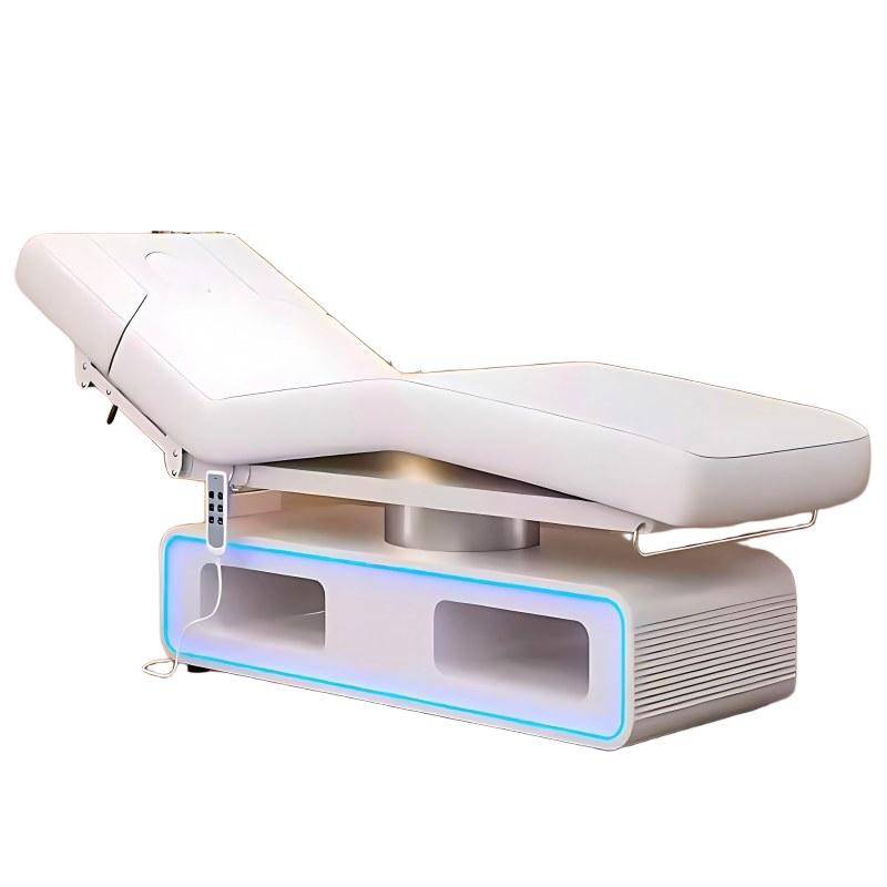 Wood Base Good Quality Luxury Massage Lift Movable Table Electric Adju... - Massage Bed | Nova Spa Equipment