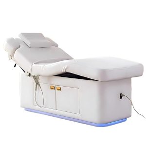 Heating Salon Spa Facial Beauty Bed Electric Massage Table with Ambien... - Massage Bed | Nova Spa Equipment