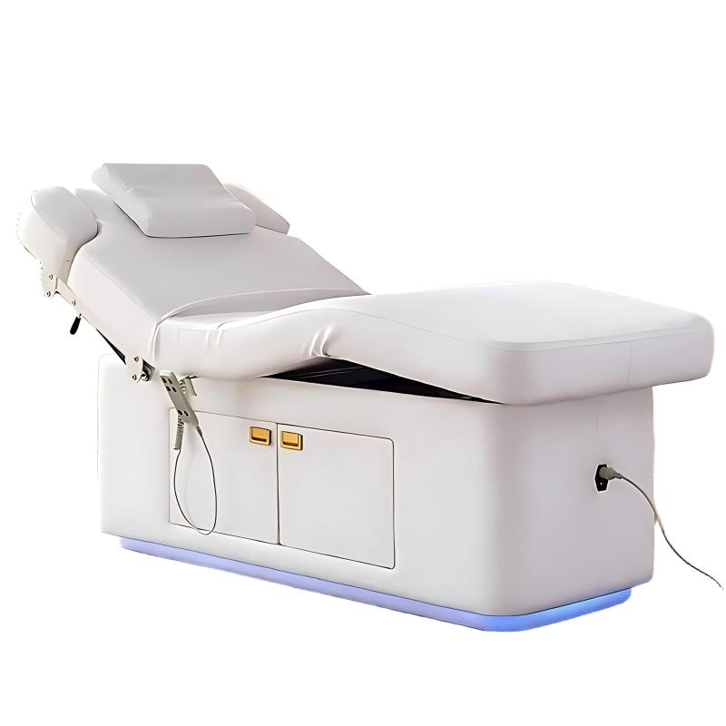 Heating Salon Spa Facial Beauty Bed Electric Massage Table with Ambien... - Massage Bed | Nova Spa Equipment