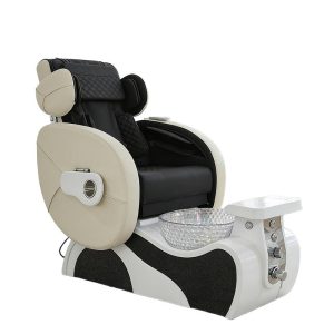 Luxury Nail Salon Equipment Electric Reclining Foot Care Spa Chair Modern Airbag Massage Pedicure Chair with Jet Pump