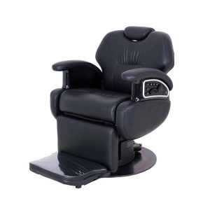 Electric Heavy-Duty Barber Chair for Men with Atmosphere