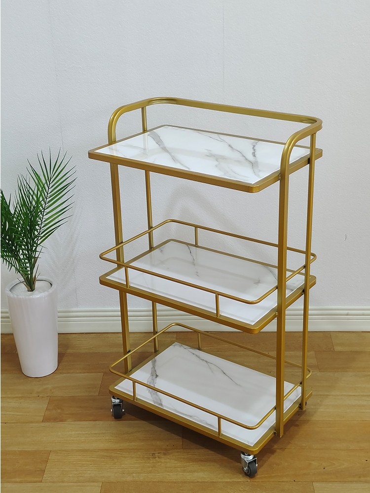 Hair Salon Trolley - Newst White Rolling Barber Spa Facial Ha by Nova