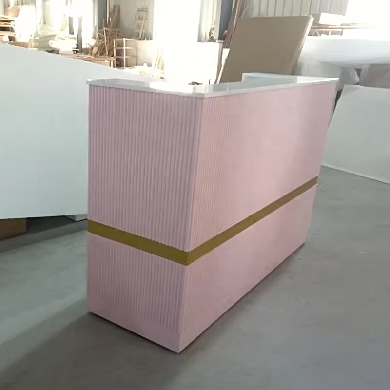 Beauty salon front desk cashier counter