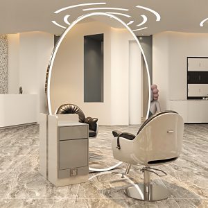 Mirror Table Floor Single and Double-sided Hair Salon