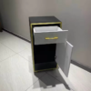 2 Gold Salon Trolley - Beauty Gold Frame Hairdressing Multifunc by Nova