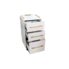Esthetician Trolley Cart - Barbershop White 3 Tier Beauty Salon Hai by Nova