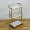 Hair Salon Trolley - Newst White Rolling Barber Spa Facial Ha by Nova