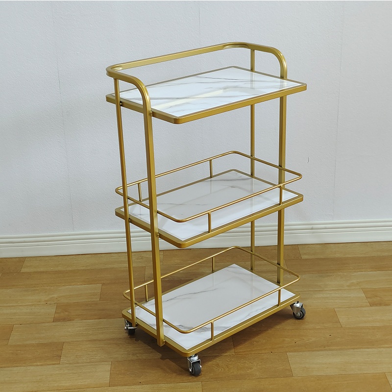 Hair Salon Trolley - Newst White Rolling Barber Spa Facial Ha by Nova