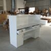 3 LED lighted salon reception counter table