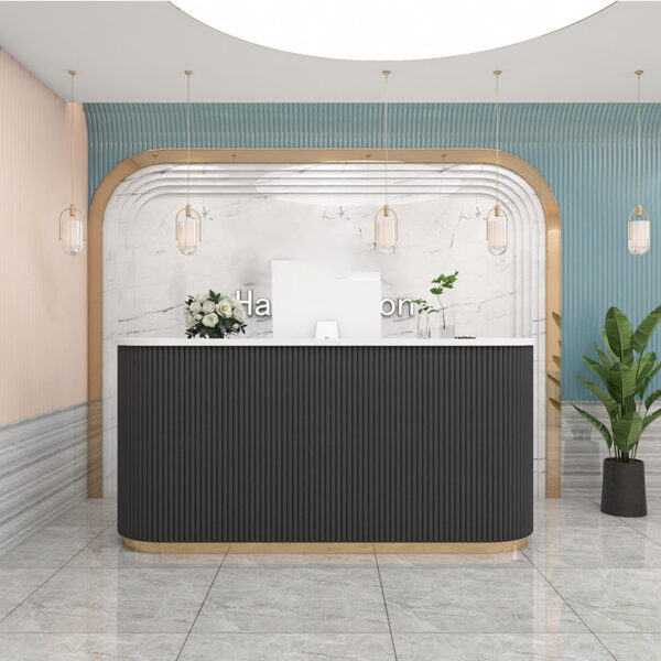 3 Reception counter desk for hairdressing salon
