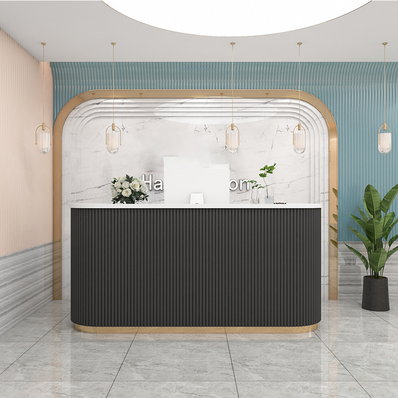 Reception counter desk for hairdressing salon