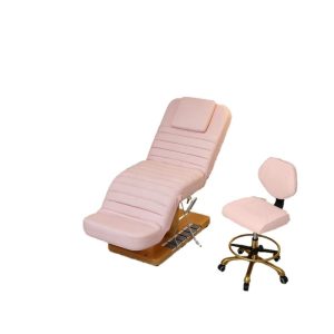 PVC Electric Beauty Bed with 3 Motors Built in Foot Control Each Side ... - Medical Treatment Bed | Nova Spa Equipment