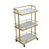 Hair Salon Trolley - Newst White Rolling Barber Spa Facial Ha by Nova