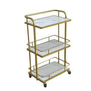 Hair Salon Trolley - Newst White Rolling Barber Spa Facial Ha by Nova