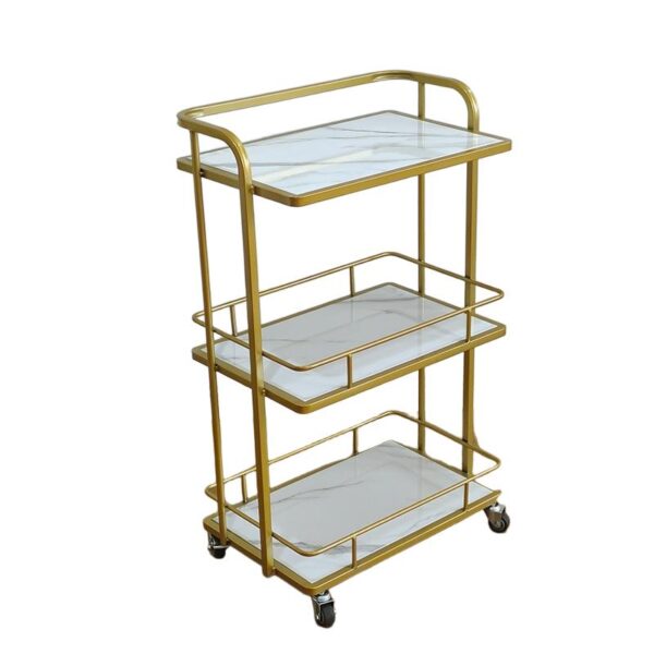 Hair Salon Trolley - Newst White Rolling Barber Spa Facial Ha by Nova