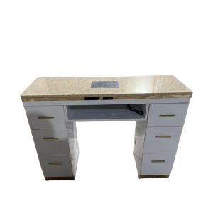 Nova professional manicure table setup for nail salon workstation