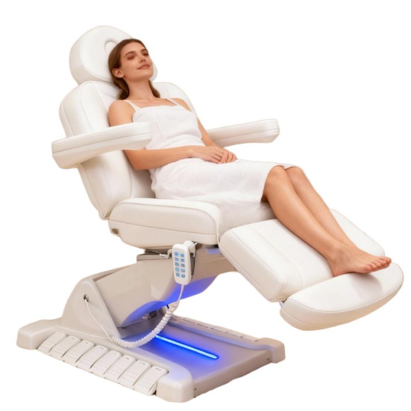 Beauty Salon Modern Massage Chair Bed Massage Bed Luxury Facial Electr... - Massage Bed | Nova Spa Equipment