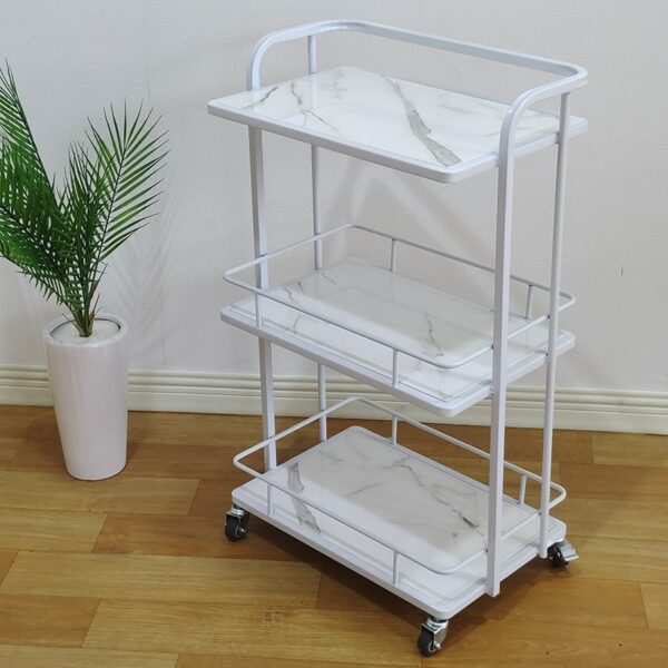 Hair Salon Trolley - Newst White Rolling Barber Spa Facial Ha by Nova