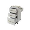 Esthetician Trolley Cart - Barbershop White 3 Tier Beauty Salon Hai by Nova