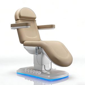 Beauty Salon Furniture Foot Control Extension Massage Table Modern Lux... - Massage Bed | Nova Spa Equipment