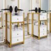 Gold Salon Trolley - Stylish Gold SPA Salon Furniture Trolley by Nova