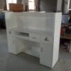 5 Modern salon reception desk with LED lighting