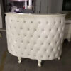 5 Luxury marble beauty salon reception desk with LED