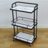 Hair Salon Trolley - Newst White Rolling Barber Spa Facial Ha by Nova