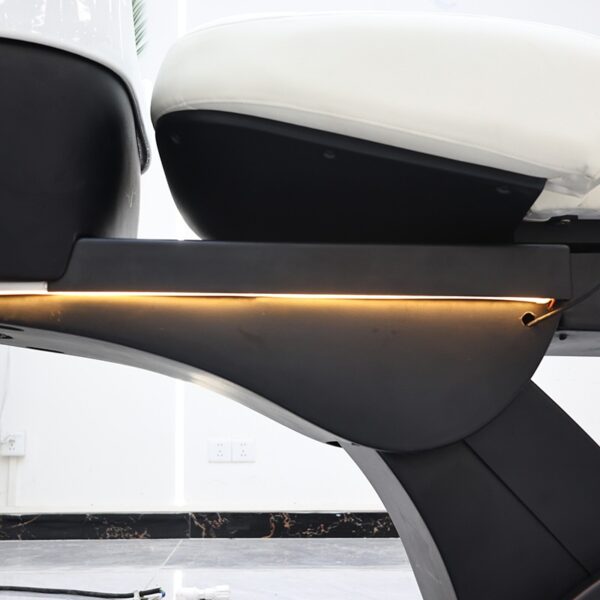 6 Luxury electric reclining shampoo sink and chair with head spa massage hair wash basin