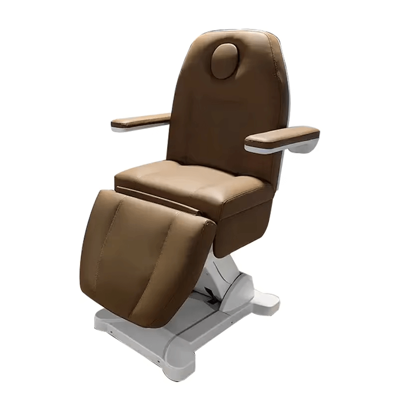 Beauty Salon Chocolate Massage Table Electric Cosmetic Eyelash Spa Bea... - Massage Bed | Nova Spa Equipment