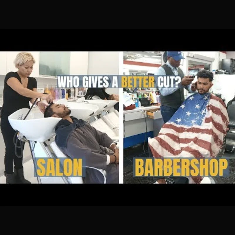 Barbershop vs Salon: What's the Difference - Discover the key distinctions between barbershops and salons for your next haircut and grooming experience.