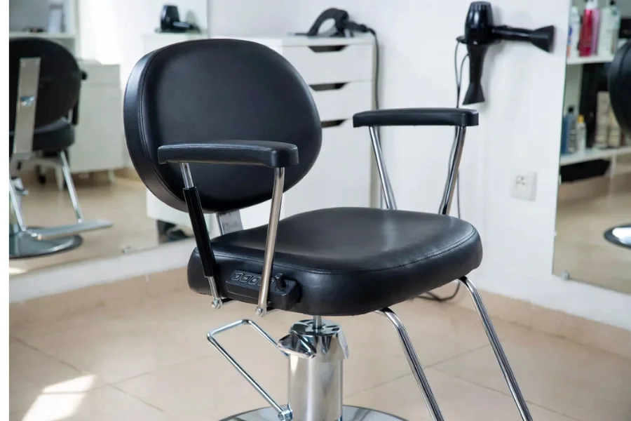 Modern technology in The Evolution of the Modern Hair Salon Chair with electric hydraulic features