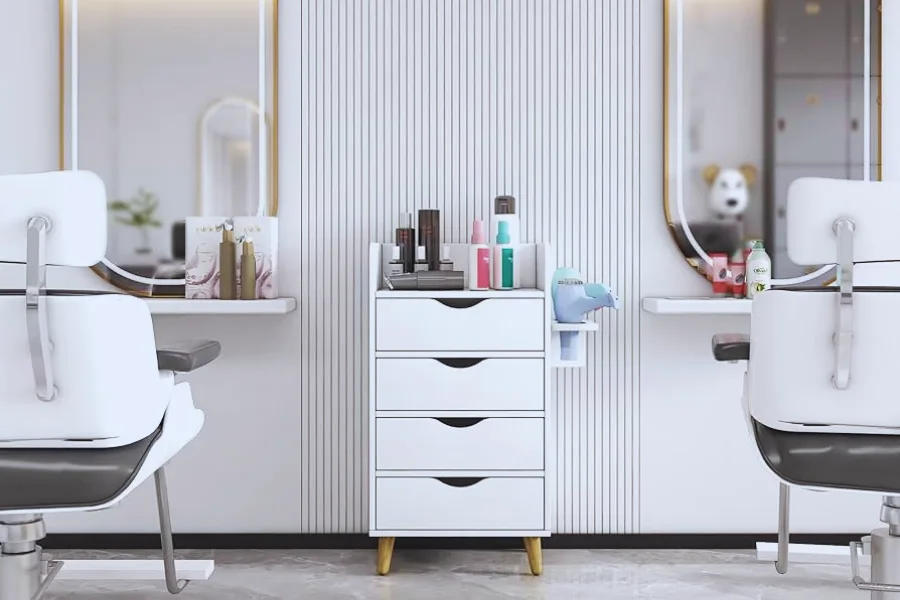 Decorate a Salon on a Budget with multi functional salon furniture