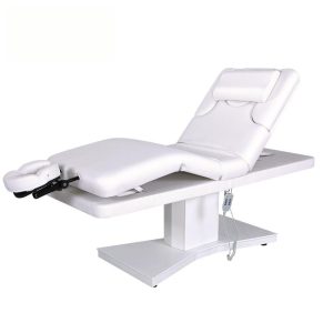 3 Motors Electric Massage Table with Removable Armrest Extra Pillow fo... - Massage Bed | Nova Spa Equipment
