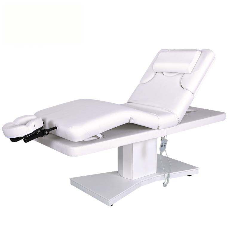3 Motors Electric Massage Table with Removable Armrest Extra Pillow fo... - Massage Bed | Nova Spa Equipment