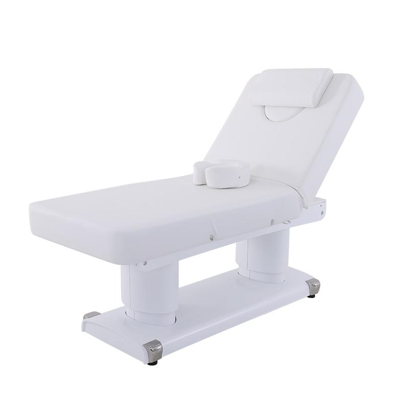 Smart Electric Massage Table Bed with Wooden Base Adjustable Reclining... - Massage Bed | Nova Spa Equipment