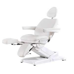 3 Motors Electric Medical Pedicure Podiatry Chair with Extension Footr... - Medical Treatment Bed | Nova Spa Equipment