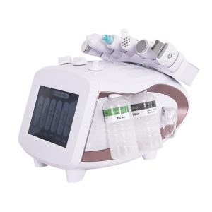 6 in 1 Muliti-functional Aqua Hydra Cleansing Beauty Instrument Moisturizing Skin Care Facial Machine