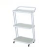Glass Salon Trolley - Beauty Salon Trolley Roll Cart Glass Low by Nova