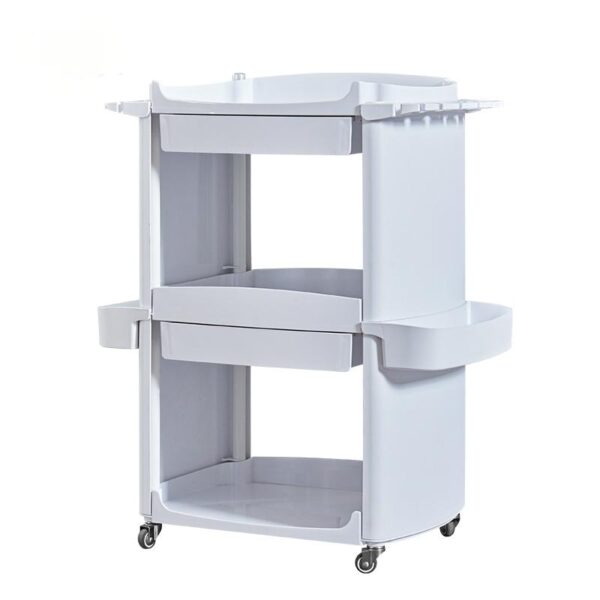 Plastic Salon Trolley - Professional Luxury Salon Trolley Cart w by Nova