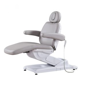 3 Motors Electric Facial Bed for Beauty Salon Light Gray Cosmetic Esth... - Massage Bed | Nova Spa Equipment